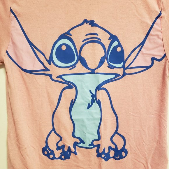GIRLS DISNEY LILO and STITCH TSHIRT - "WEIRD BUT CUTE" - S (3-5) - RN 71868 - Picture 3 of 7